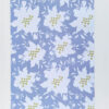 Blue Floral Placemat on white background