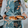 Doodle Garden Apron Front View Plate